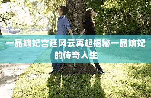 一品嫡妃宫廷风云再起揭秘一品嫡妃的传奇人生