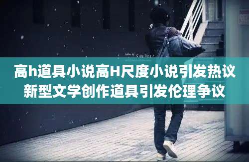 高h道具小说高H尺度小说引发热议新型文学创作道具引发伦理争议