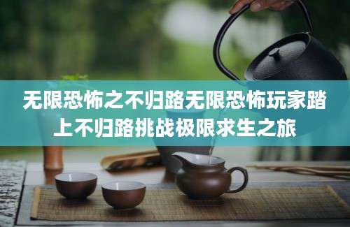 无限恐怖之不归路无限恐怖玩家踏上不归路挑战极限求生之旅