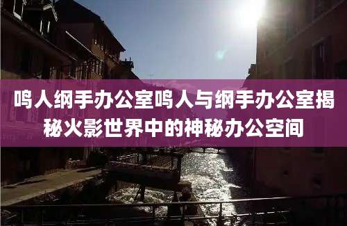 鸣人纲手办公室鸣人与纲手办公室揭秘火影世界中的神秘办公空间