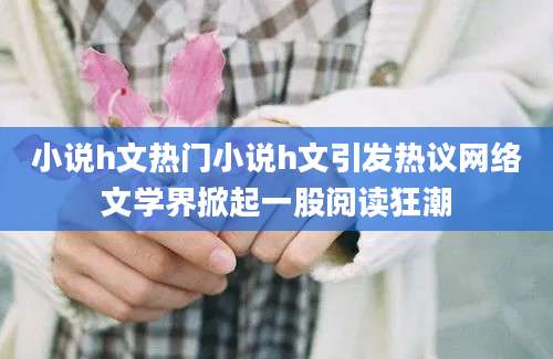 小说h文热门小说h文引发热议网络文学界掀起一股阅读狂潮