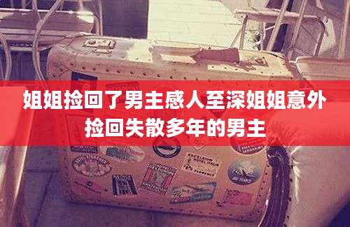 姐姐捡回了男主感人至深姐姐意外捡回失散多年的男主