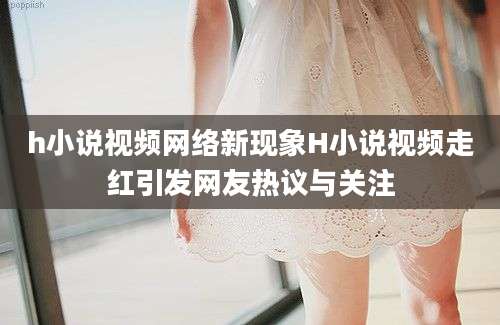 h小说视频网络新现象H小说视频走红引发网友热议与关注