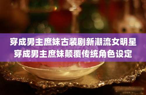 穿成男主庶妹古装剧新潮流女明星穿成男主庶妹颠覆传统角色设定