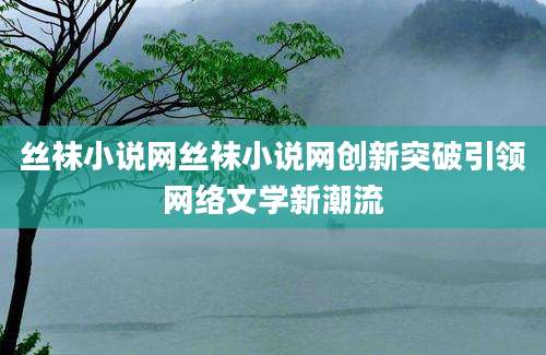 丝袜小说网丝袜小说网创新突破引领网络文学新潮流