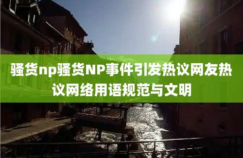 骚货np骚货NP事件引发热议网友热议网络用语规范与文明
