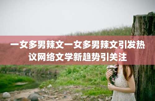 一女多男辣文一女多男辣文引发热议网络文学新趋势引关注