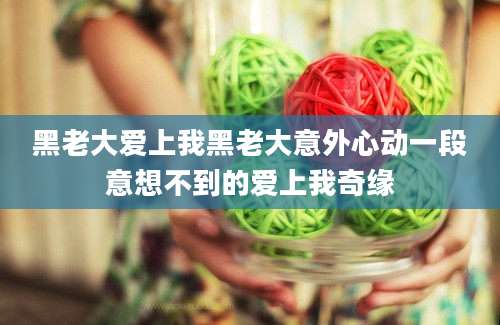 黑老大爱上我黑老大意外心动一段意想不到的爱上我奇缘