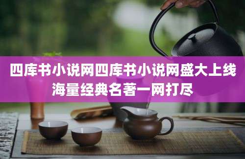 四库书小说网四库书小说网盛大上线海量经典名著一网打尽