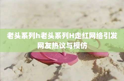 老头系列h老头系列H走红网络引发网友热议与模仿