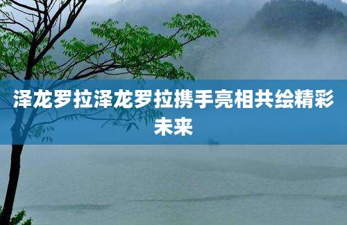 泽龙罗拉泽龙罗拉携手亮相共绘精彩未来