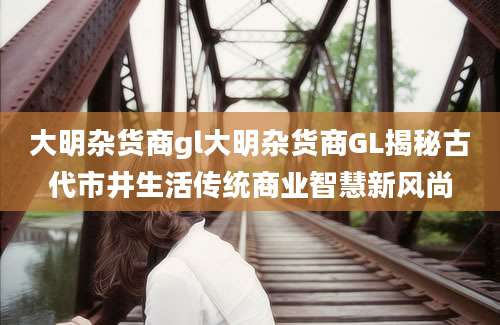 大明杂货商gl大明杂货商GL揭秘古代市井生活传统商业智慧新风尚