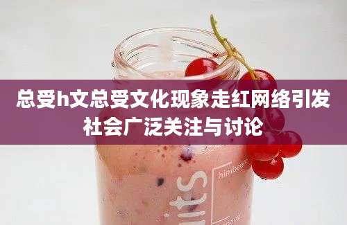 总受h文总受文化现象走红网络引发社会广泛关注与讨论