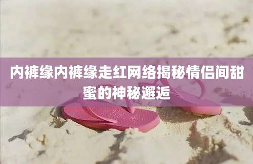 内裤缘内裤缘走红网络揭秘情侣间甜蜜的神秘邂逅