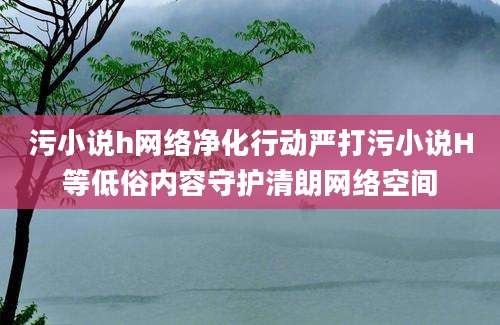 污小说h网络净化行动严打污小说H等低俗内容守护清朗网络空间