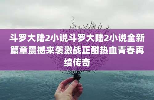 斗罗大陆2小说斗罗大陆2小说全新篇章震撼来袭激战正酣热血青春再续传奇
