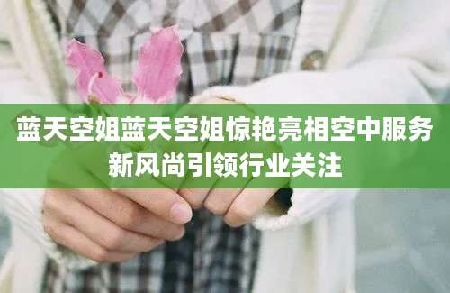 蓝天空姐蓝天空姐惊艳亮相空中服务新风尚引领行业关注