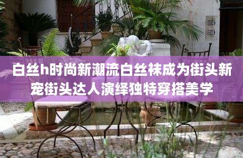 白丝h时尚新潮流白丝袜成为街头新宠街头达人演绎独特穿搭美学