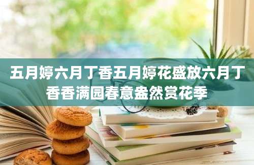 五月婷六月丁香五月婷花盛放六月丁香香满园春意盎然赏花季