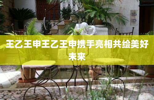 王乙王申王乙王申携手亮相共绘美好未来