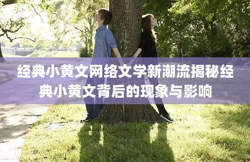 经典小黄文网络文学新潮流揭秘经典小黄文背后的现象与影响