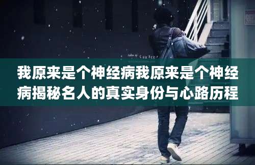 我原来是个神经病我原来是个神经病揭秘名人的真实身份与心路历程