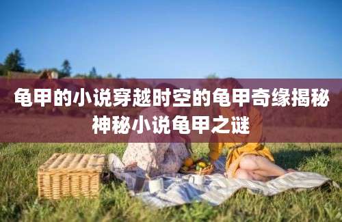 龟甲的小说穿越时空的龟甲奇缘揭秘神秘小说龟甲之谜