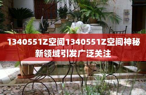 1340551Z空间1340551Z空间神秘新领域引发广泛关注