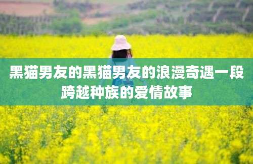 黑猫男友的黑猫男友的浪漫奇遇一段跨越种族的爱情故事