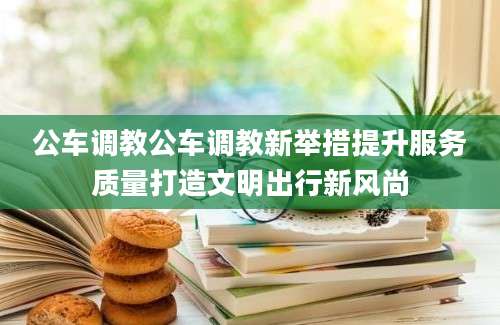 公车调教公车调教新举措提升服务质量打造文明出行新风尚