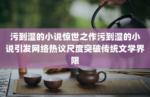 污到湿的小说惊世之作污到湿的小说引发网络热议尺度突破传统文学界限