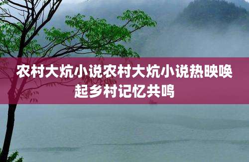 农村大炕小说农村大炕小说热映唤起乡村记忆共鸣