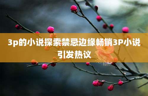 3p的小说探索禁忌边缘畅销3P小说引发热议
