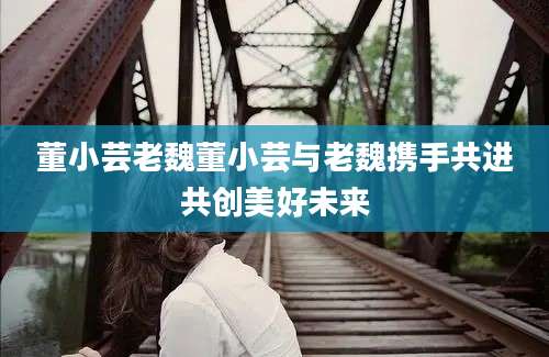 董小芸老魏董小芸与老魏携手共进共创美好未来