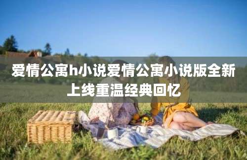 爱情公寓h小说爱情公寓小说版全新上线重温经典回忆