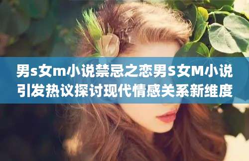 男s女m小说禁忌之恋男S女M小说引发热议探讨现代情感关系新维度