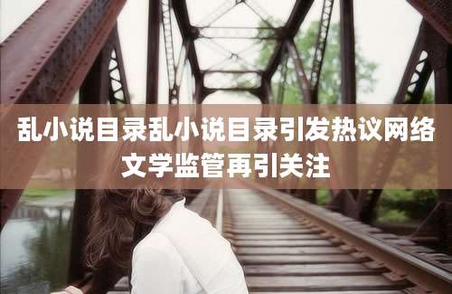 乱小说目录乱小说目录引发热议网络文学监管再引关注