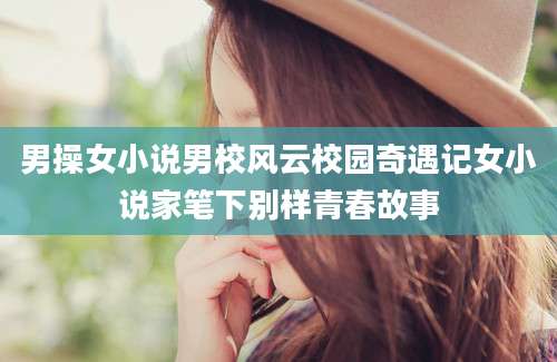 男操女小说男校风云校园奇遇记女小说家笔下别样青春故事
