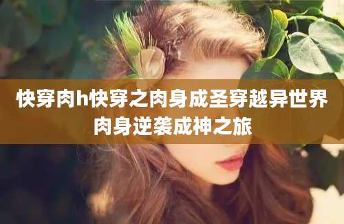 快穿肉h快穿之肉身成圣穿越异世界肉身逆袭成神之旅