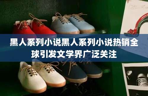 黑人系列小说黑人系列小说热销全球引发文学界广泛关注