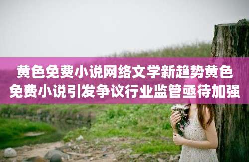 黄色免费小说网络文学新趋势黄色免费小说引发争议行业监管亟待加强