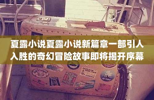 夏露小说夏露小说新篇章一部引人入胜的奇幻冒险故事即将揭开序幕