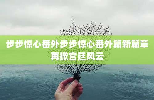 步步惊心番外步步惊心番外篇新篇章再掀宫廷风云