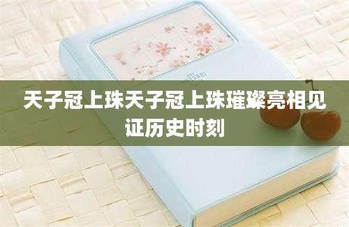 天子冠上珠天子冠上珠璀璨亮相见证历史时刻