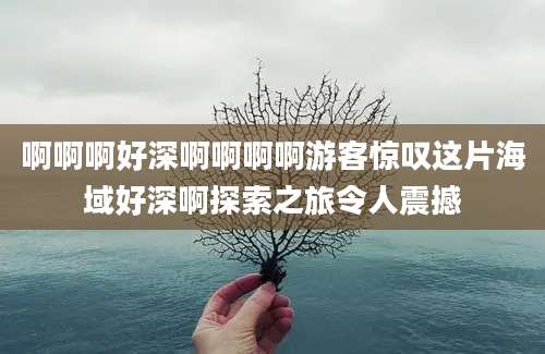 啊啊啊好深啊啊啊啊游客惊叹这片海域好深啊探索之旅令人震撼