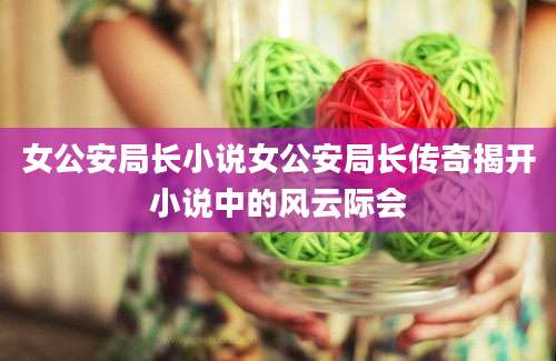 女公安局长小说女公安局长传奇揭开小说中的风云际会