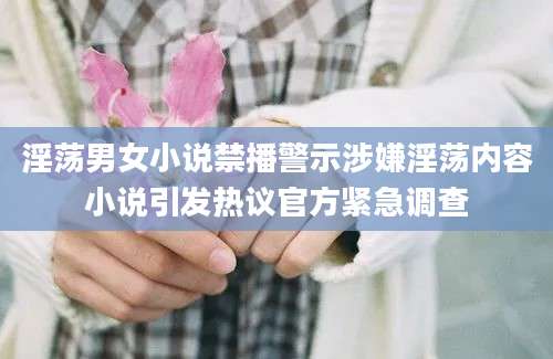 淫荡男女小说禁播警示涉嫌淫荡内容小说引发热议官方紧急调查