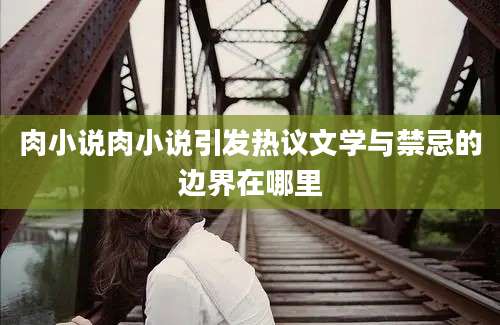 肉小说肉小说引发热议文学与禁忌的边界在哪里