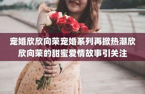 宠婚欣欣向荣宠婚系列再掀热潮欣欣向荣的甜蜜爱情故事引关注