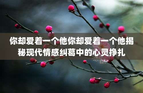 你却爱着一个他你却爱着一个他揭秘现代情感纠葛中的心灵挣扎